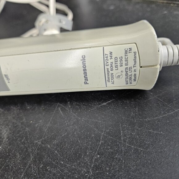 Vintage Panasonic Reach Easy Massager EV247 Extendable Handle Heat Japan WORKS - Picture 4 of 7